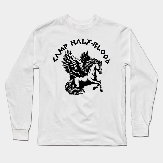 logo camp half blood - percy jackson Long Sleeve T-Shirt by whatyouareisbeautiful